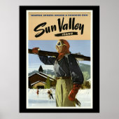 Poster Sun Valley, Idaho Voyage (Devant)