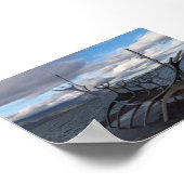 Poster Sun Voyager monument in Reykjavík (Coin)