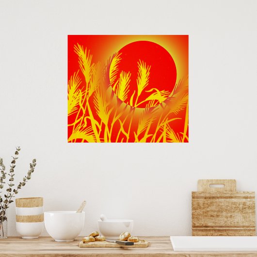 Poster Sun Wheat (Cuisine)