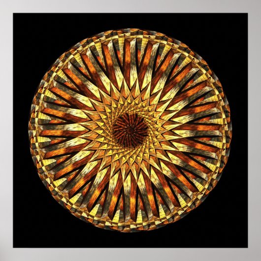 Poster Sunburst (Devant)