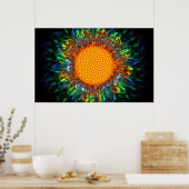 Poster Sunburst Daisy (Cuisine)