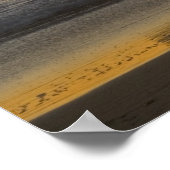 Poster Sunburst Et Haystack Rock Au Cap Kiwanda (Coin)