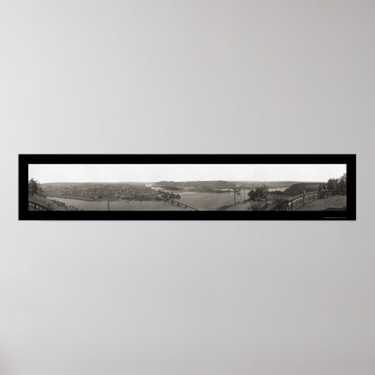 Poster Sunbury Northumberland Photo 1904 (Devant)