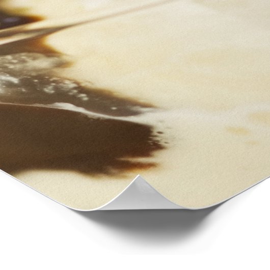 Poster sundae crème glacée (Coin)