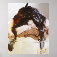 sundae crème glacée