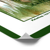 Poster Sundances Stallion sauvage des Steens du Sud (Coin)