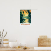 Poster Sundarbans Rainforest Inde Bangladesh Voyage (Cuisine)