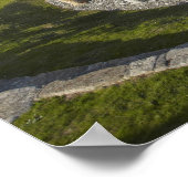Poster Sundial et Perran Beach, Perranporth, Cornwall, (Coin)