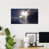 Poster Sundogs - Rainbow Clouds Hot Springs National Park (Bureau à domicile)