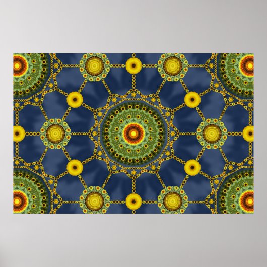 Poster Sunflower Array 1 (Devant)