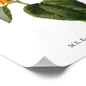 Poster Sunflower Botanical Mary Eaton (Coin)