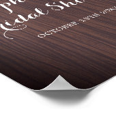 Poster Sunflower Bourgogne Rose Jars Fête des mariées en  (Coin)