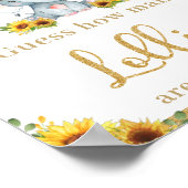 Poster Sunflower Elephant Devine Combien de Lollies Jeu (Coin)