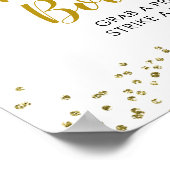 Poster Sunflower est en route Baby shower Photo Booth (Coin)