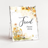 Poster Sunflower Little Honey Baby shower