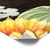 Poster Sunflower Love : Bienvenue à notre Mariage (Coin)