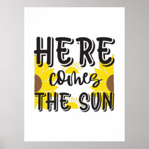 Poster Sunflower Lover Voici Le Soleil
