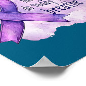 Poster Sunflower Suicide Awareness  (Coin)