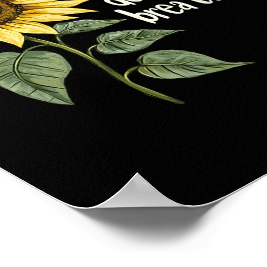 Poster Sunflower Suicide Awareness  (Coin)