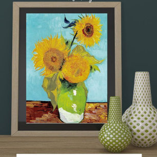 Poster Sunflowers by Vincent Van Gogh