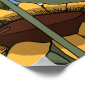 Poster Sunflowers in the Summer (Coin)