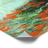 Poster Sunflowers par Claude Monet (Coin)