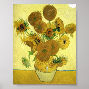 Poster Sunflowers Still Life, Van Gogh