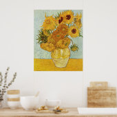 Poster Sunflowers, Van Gogh (Cuisine)