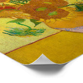 Poster Sunflowers, Vincent van Gogh (Coin)