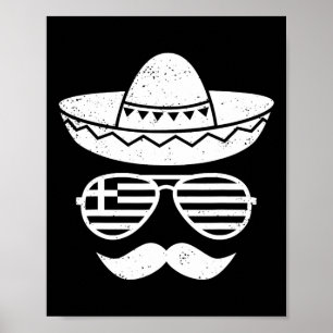 Poster Sungels grecs de Pâques Cinco De Mayo Mexicains En