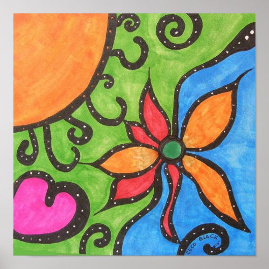 Poster Sunkissed (Devant)