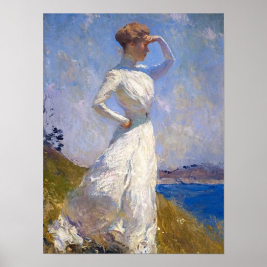 Poster Sunlight, 1909 par Frank Weston Benson (Devant)