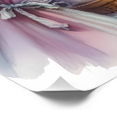 Poster Sunlit Cottage Window Wildflowers (Coin)