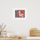 Poster Sunlit Daylily (Cuisine)