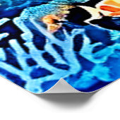 Poster Sunlit Reef Life Art (Coin)