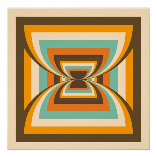 Poster "Sunlit Serenity - Yellow Wall Art" (Devant)