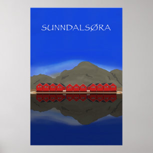 Poster Sunndalsøra Nordmøre Norvège