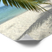 Poster Sunny Beach aux Bahamas (Coin)