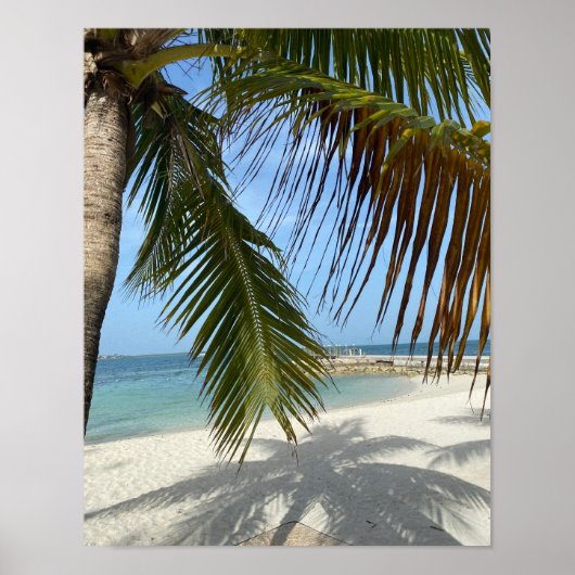 Poster Sunny Beach aux Bahamas (Devant)