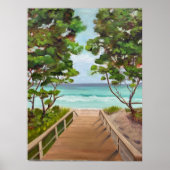 Poster Sunny Beach Escape (Devant)