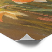 Poster Sunny Daffodils - Pastel Painting Style Art (Coin)