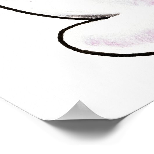 Poster Sunny Manatee Off-Leash Art™ (Coin)