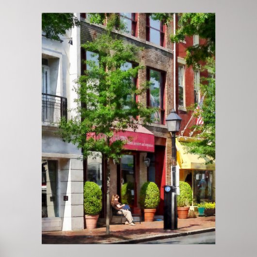 Poster Sunny Morning Alexandria VA (Devant)