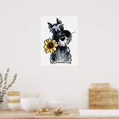 Poster Sunny Schnauzer Classic (Cuisine)