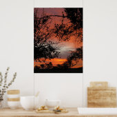 Poster Sunrise Automne (Cuisine)