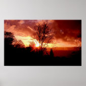 Poster Sunrise aux fraises (Devant)