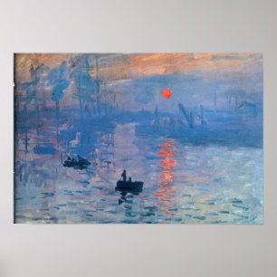 Poster Sunrise - Claude Monet