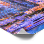 Poster Sunrise de Miami Skyline (Coin)