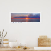 Poster Sunrise de Plum Island (Cuisine)
