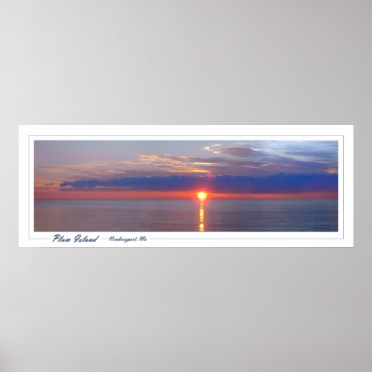 Poster Sunrise de Plum Island (Devant)